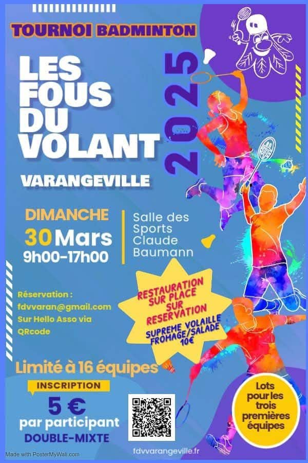 🏸 Tournoi annuel de double mixte : sport, détente et bonne humeur au rendez-vous !