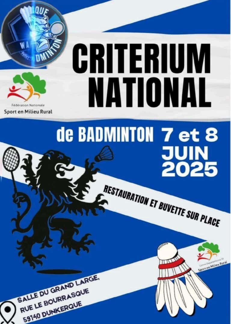 🏸 Retour sur le Critérium FNSMR 2025 : du sport, des saveurs… et des souvenirs inoubliables !